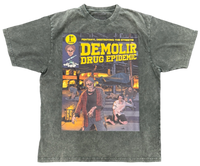 Démolir Drug Epidemic (fentanyl) Green Tshirt