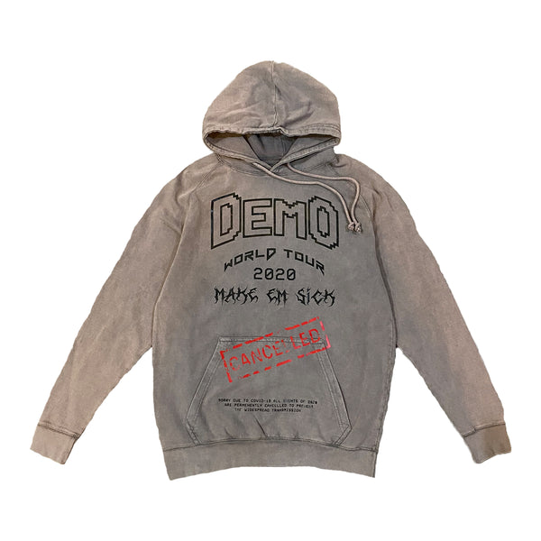 DEMO World Tour 2020 (Cancelled) Vintage Zinc Hoodie