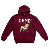 DEMO Dog Maroon Hoodie