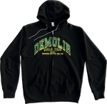Demolir 2022 World Tour Vol.2 Black Zip Up Hoodie
