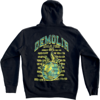 Demolir 2022 World Tour Vol.2 Black Zip Up Hoodie