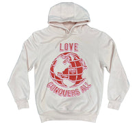 Démolir Love Conquers All Light Pink Hoodie